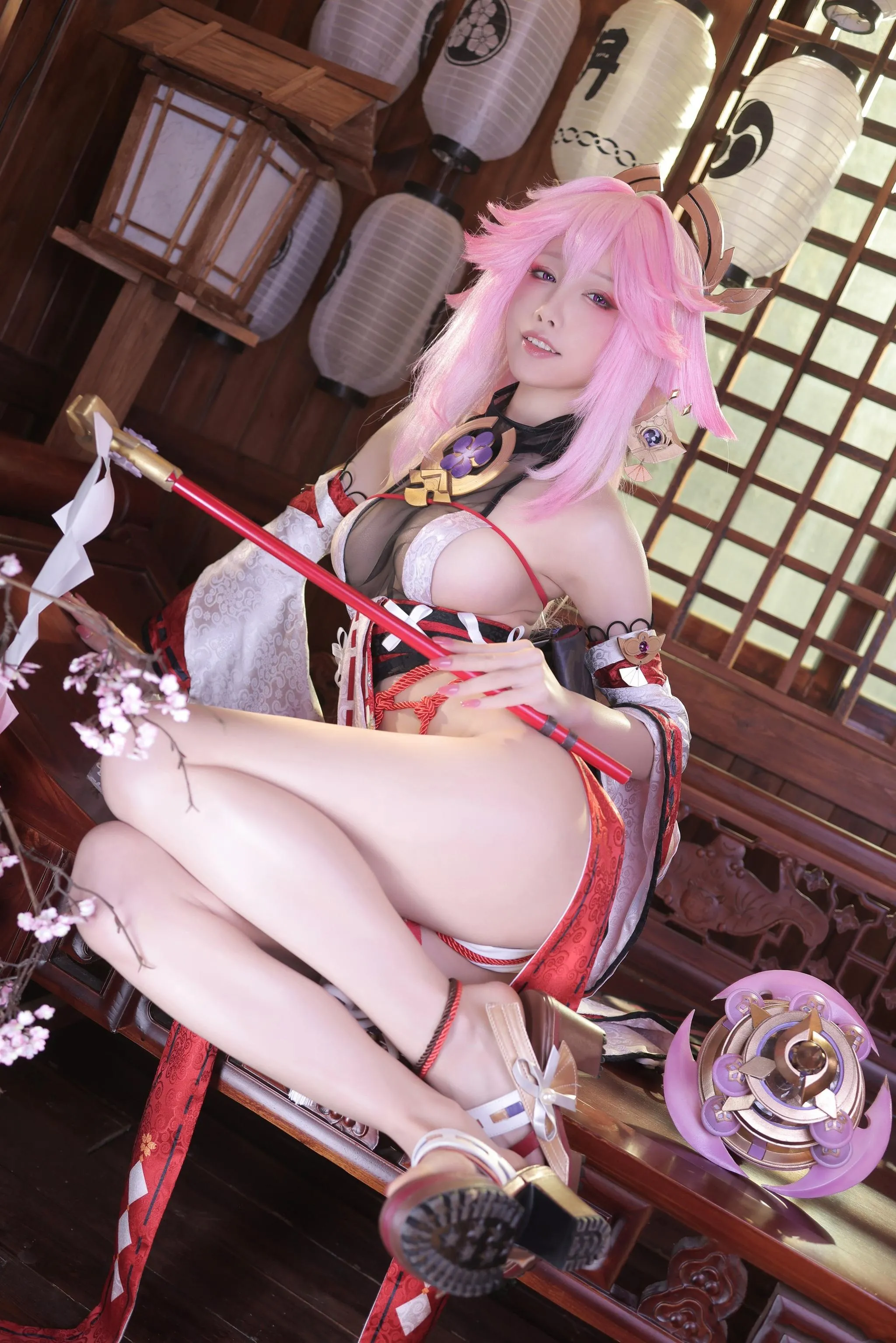 水淼Aqua – NO.128 新八重神子 [93P]插图2